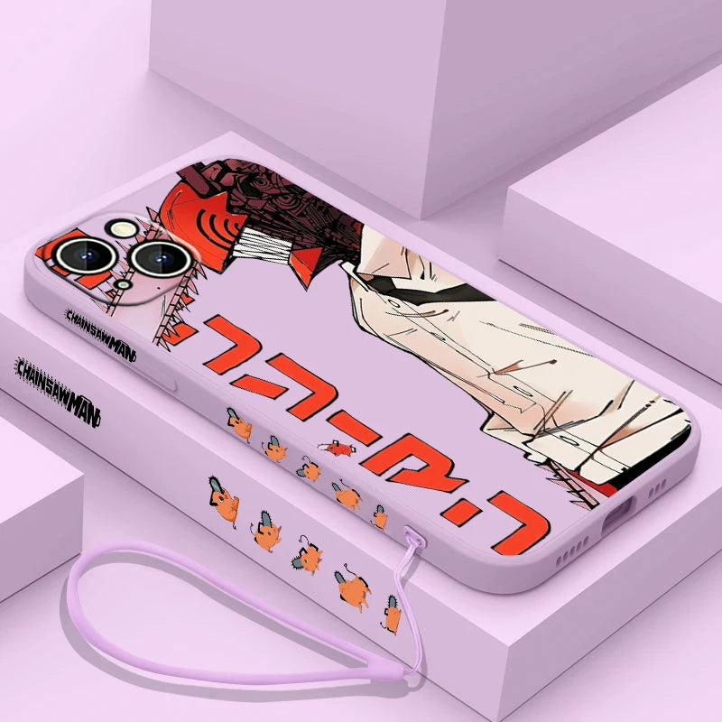 Chainsaw Man Anime Phone Case