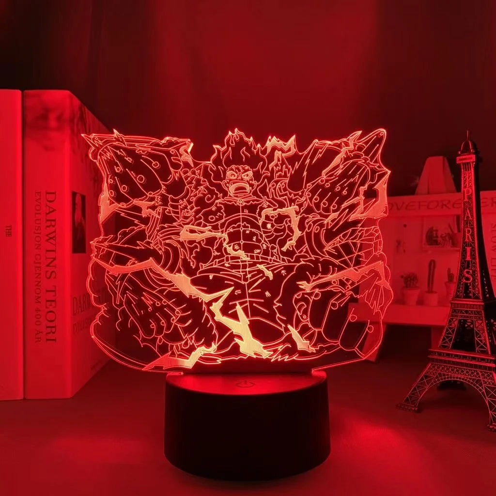 One Piece Anime 3D LED Night Light