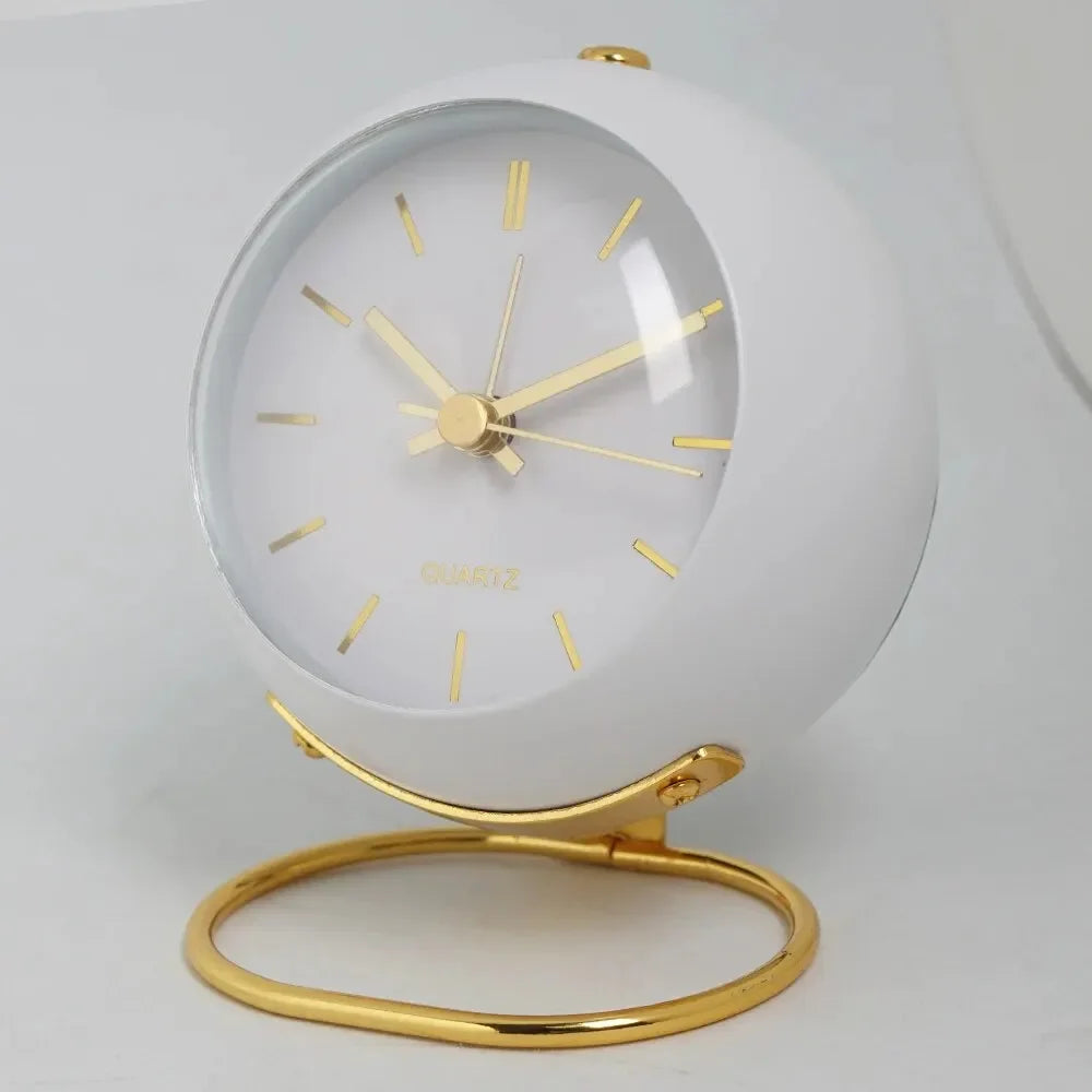 Vintage Metal Needle Alarm Clock
