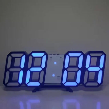 3D LED Wall & Desk Digital Clock