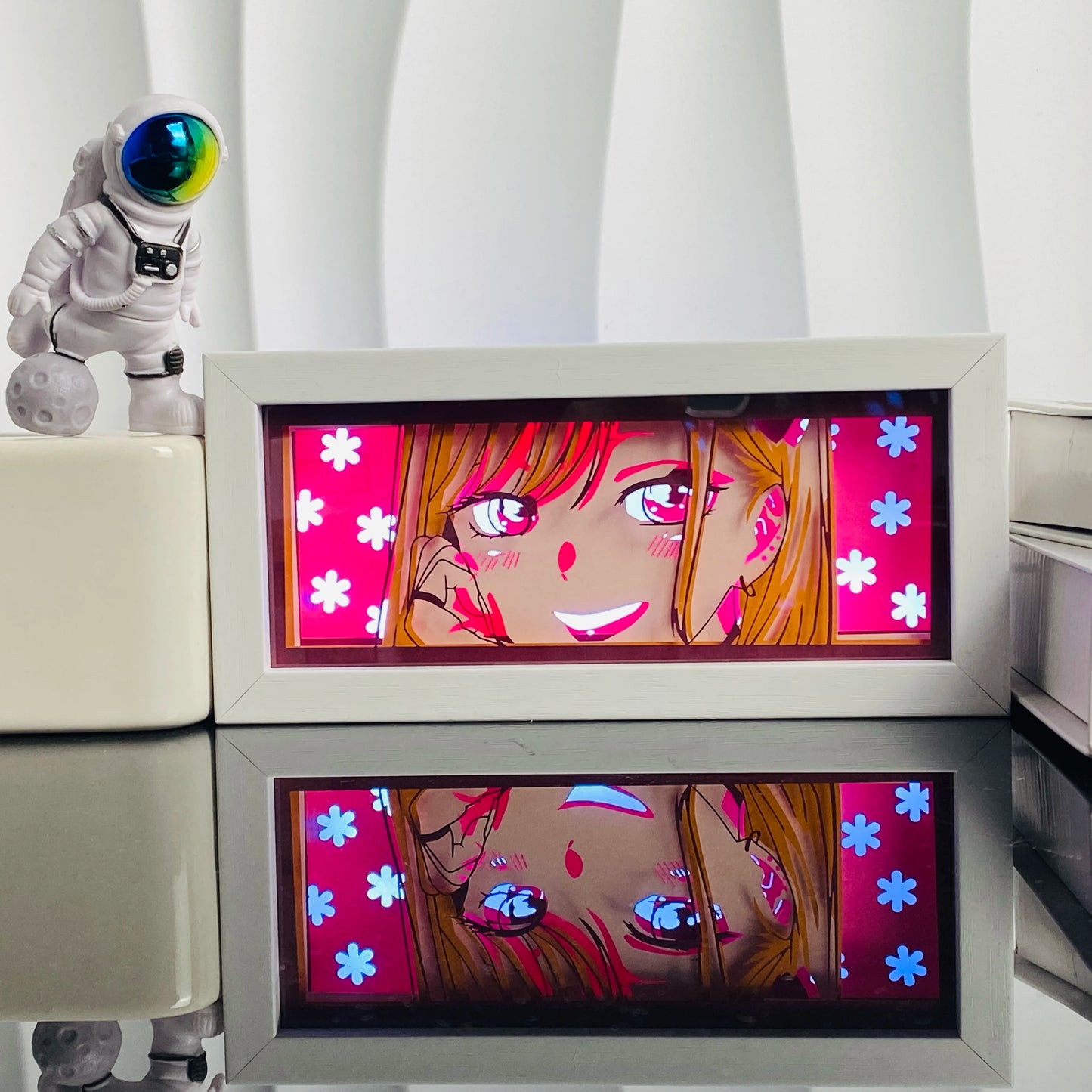 Anime Paper Cut Light Box Night Light