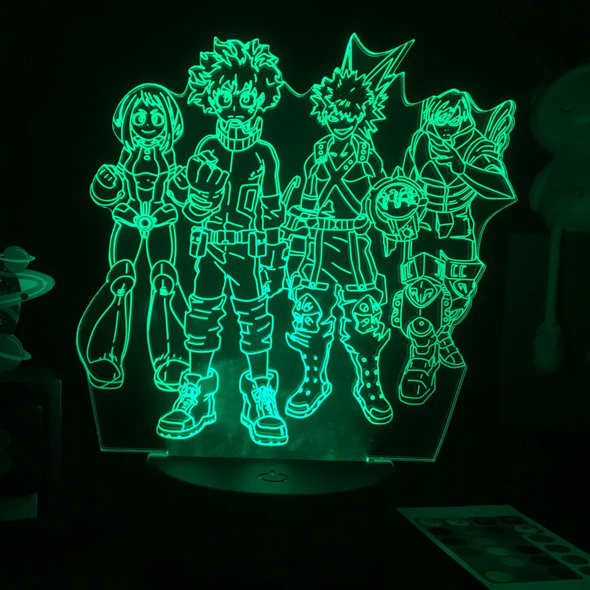 My Hero Academia Anime 3D LED Night Light