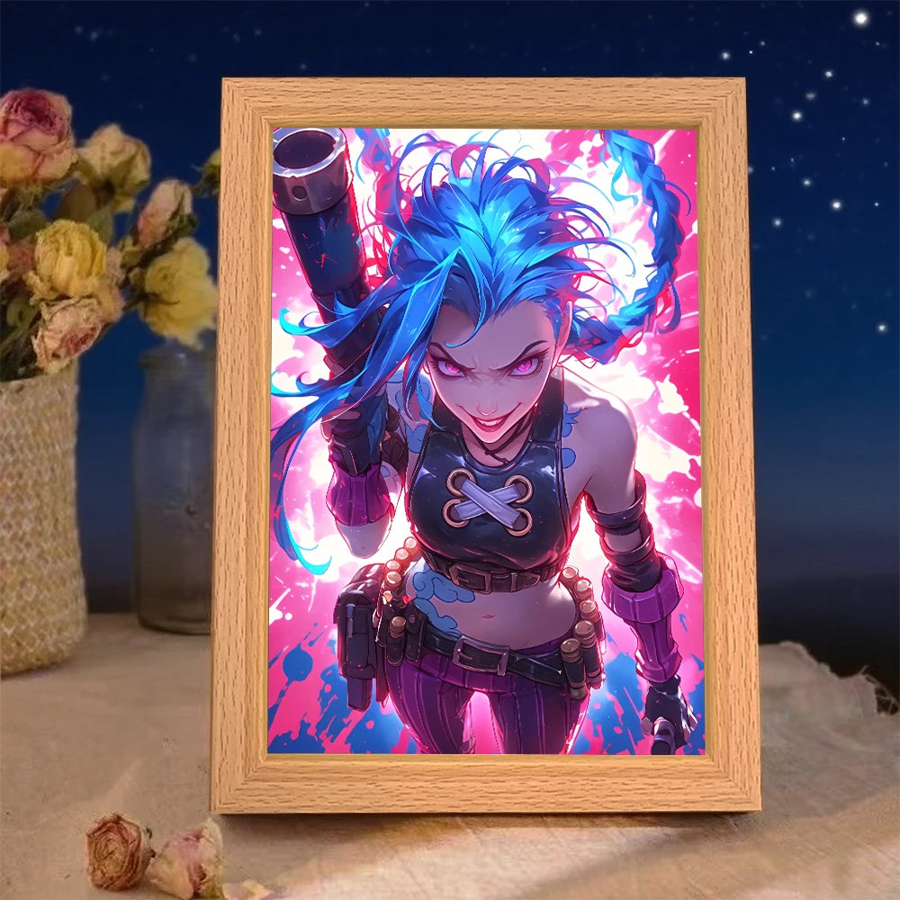 League of Legends LED Photo Frame Night Light
