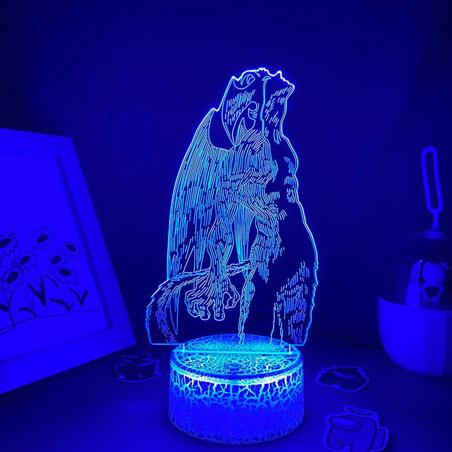 Devilman Anime 3D LED Night Light
