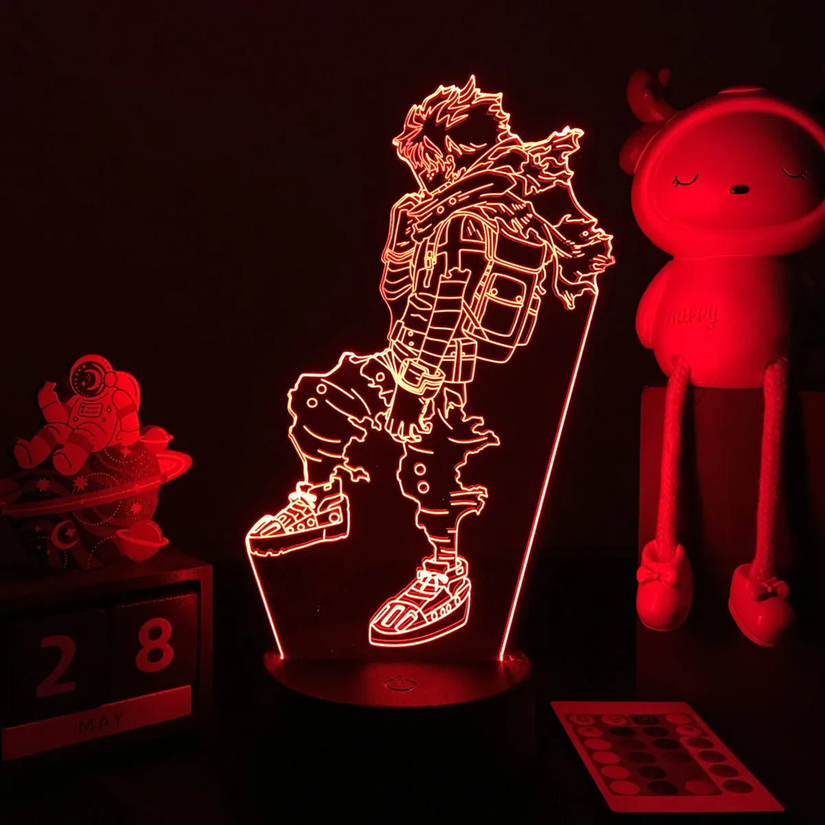 My Hero Academia Anime 3D LED Night Light