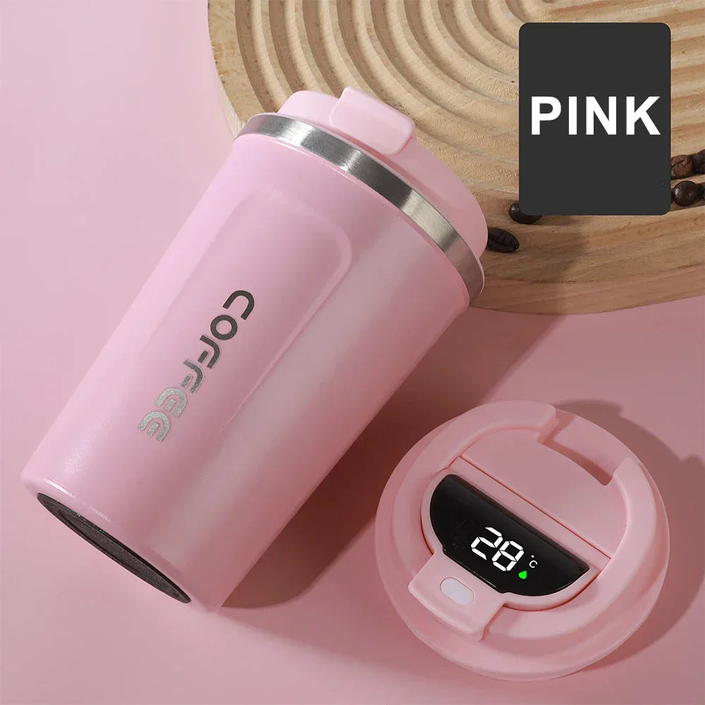 Smart Temperature Display Coffee Tumbler