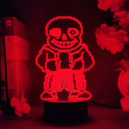 Undertale 3D LED Night Light