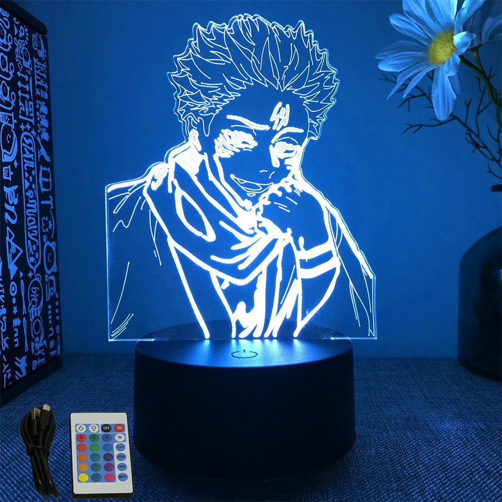 Jujutsu Kaisen 3D LED Anime Lamp