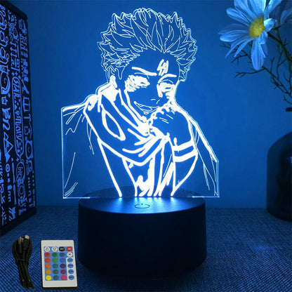 Jujutsu Kaisen 3D LED Anime Lamp
