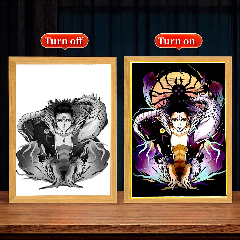 Hunter × Hunter Anime LED Light Painting Frame
