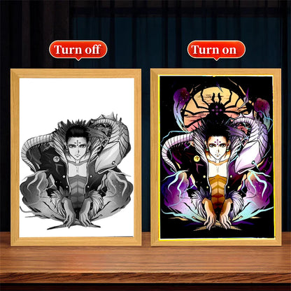 Hunter × Hunter Anime LED Light Painting Frame