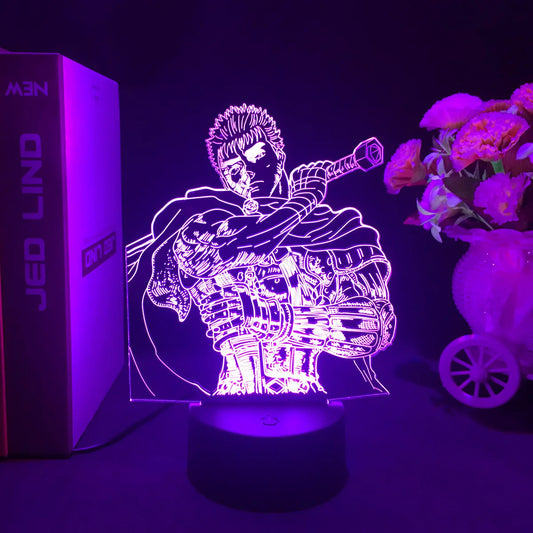 Berserk 3D LED Anime Lamp