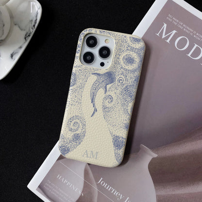 Personalised Leather Case for iPhone