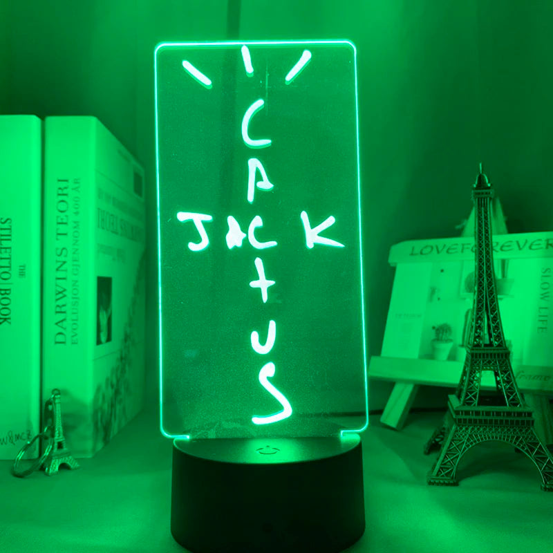 Cactus Jack 3D LED Night Light