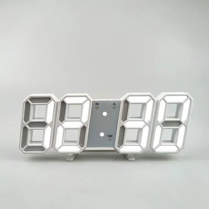 3D LED Wall & Desk Digital Clock