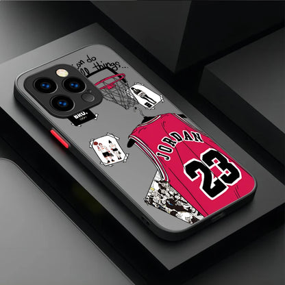 Basketball Star Matte Hard Phone Case