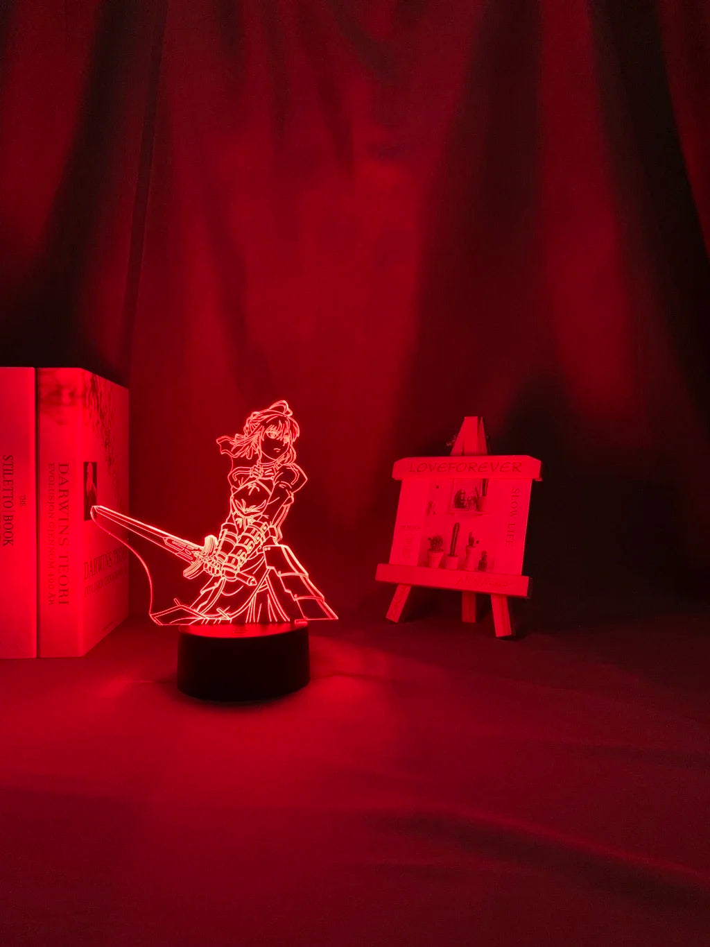 Fate/Stay Night Anime 3D LED Night Light