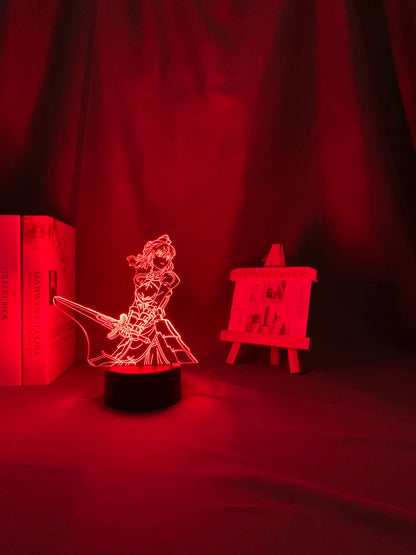 Fate/Stay Night Anime 3D LED Night Light