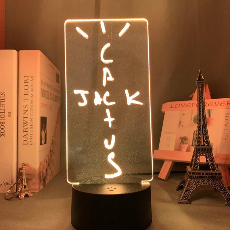 Cactus Jack 3D LED Night Light