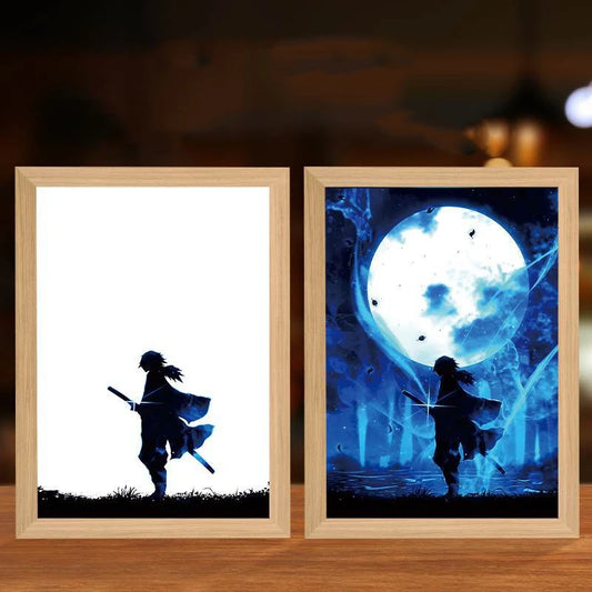 Demon Slayer Anime LED Light Painting