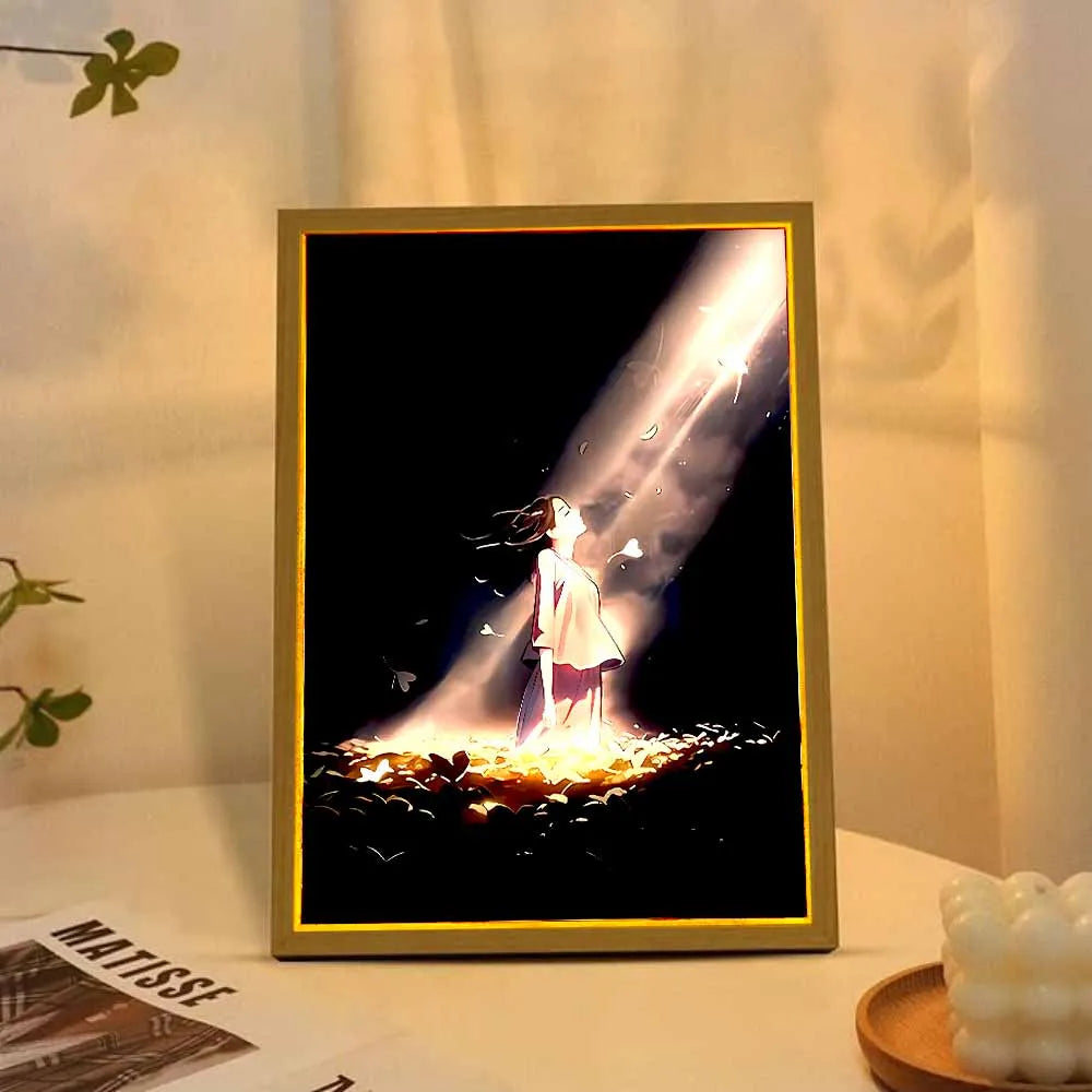 Violet Evergarden Anime LED Light Painting