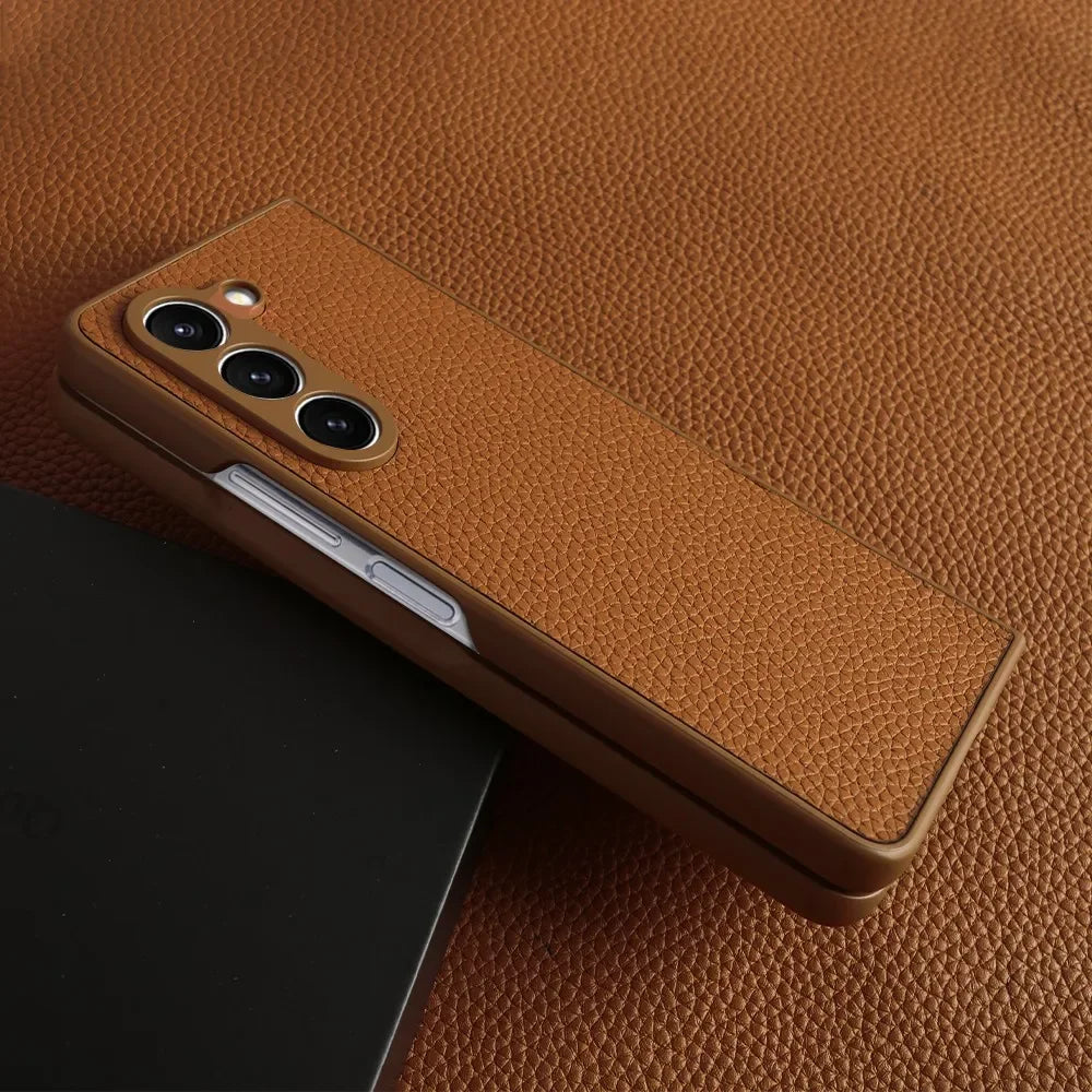 Luxury Genuine Leather Cases for Samsung Galaxy Z Fold