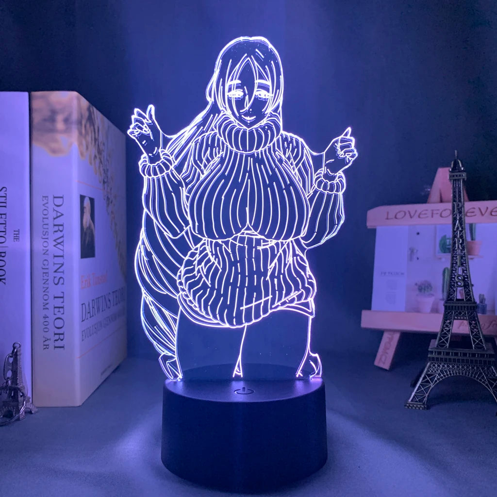 Fate/Stay Night Anime 3D LED Night Light