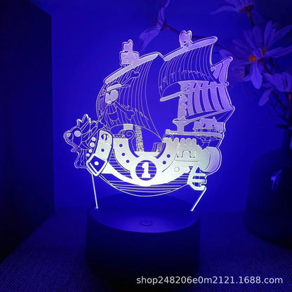 One Piece Anime 3D LED Lamp
