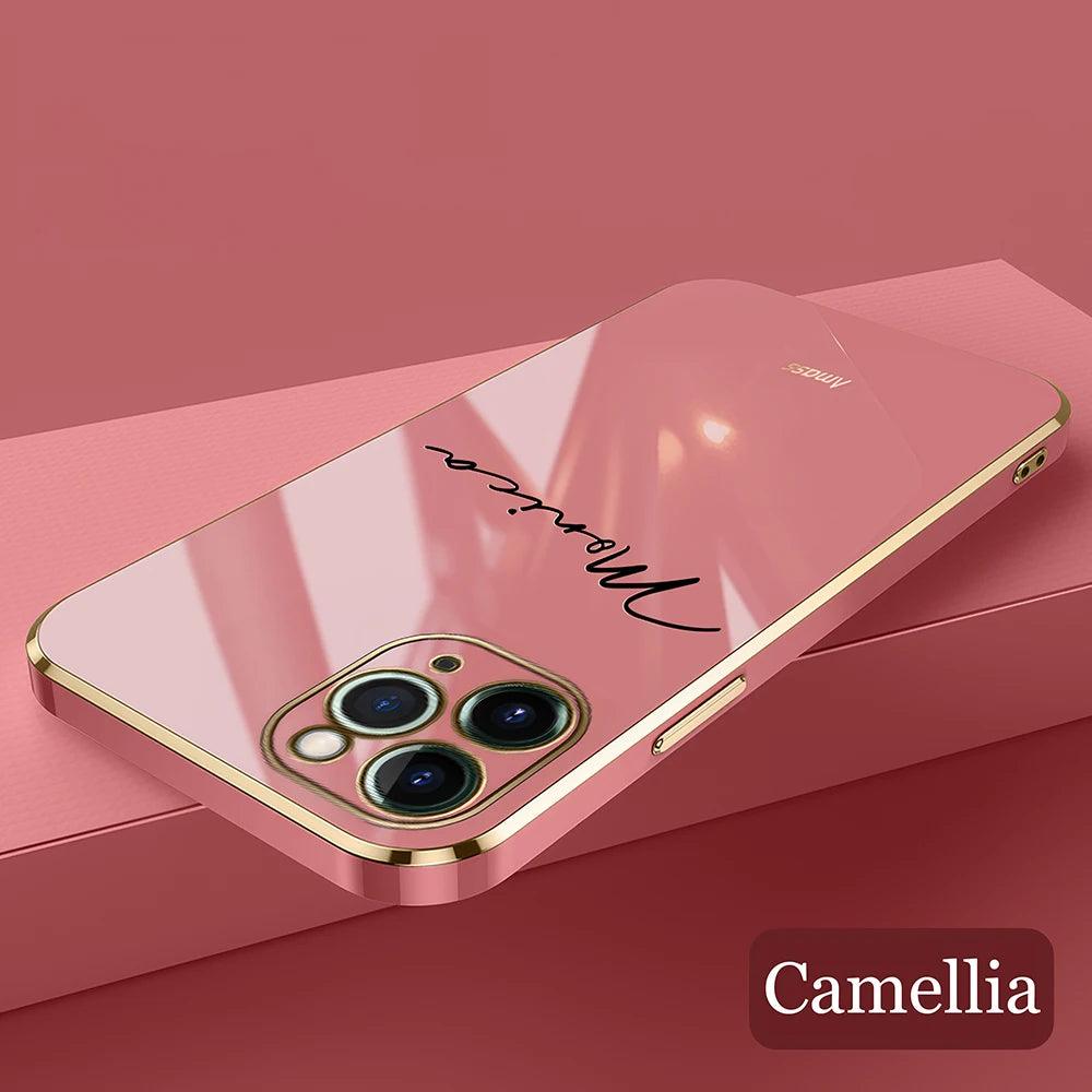 Luxury Silicone Name Case for iPhone - Vélanoworld