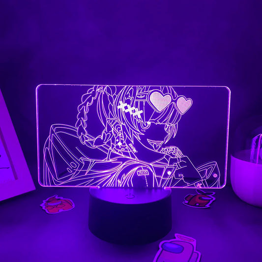 Call of the Night Anime 3D LED Night Light