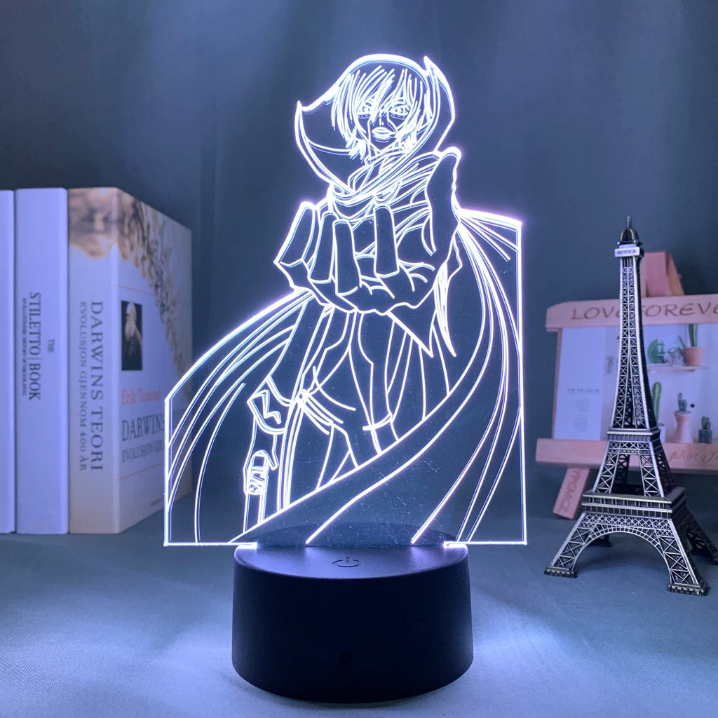 Code Geass Anime 3D LED Night Light