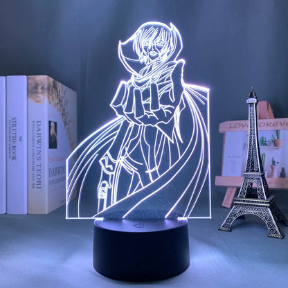 Code Geass Anime 3D LED Night Light