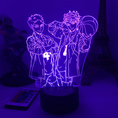 Haikyuu!! Anime 3D LED Night Light