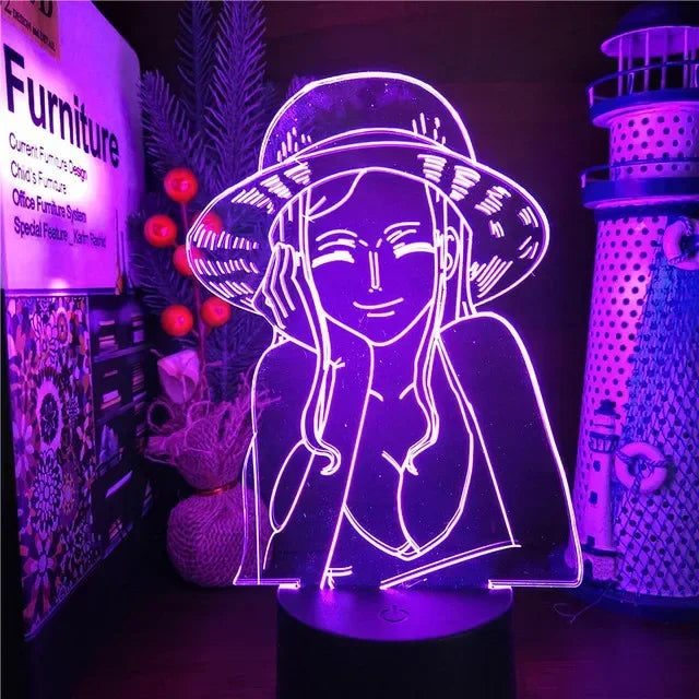One Piece Anime 3D LED Night Light