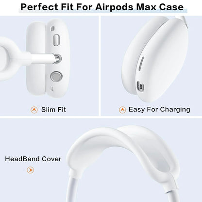 AirPods Max Silicone Protective Case Cover - Vélanoworld