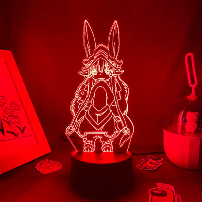 Made in Abyss Anime 3D LED Night Light