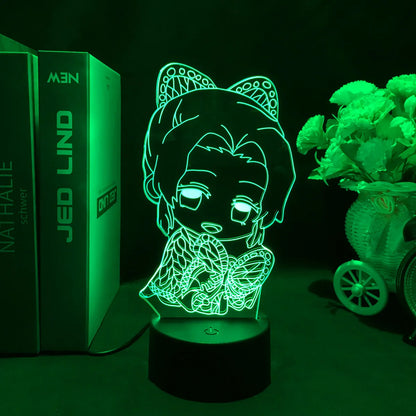 Demon Slayer Anime 3D LED Night Lamp