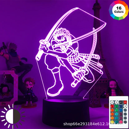 One Piece Anime 3D LED Night Light