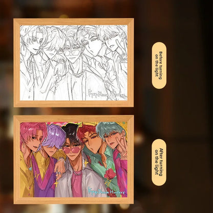 K-Pop Demon Hunters 3D LED Night Light