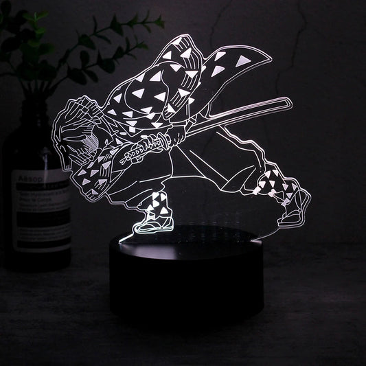 Demon Slayer Anime 3D LED Night Light