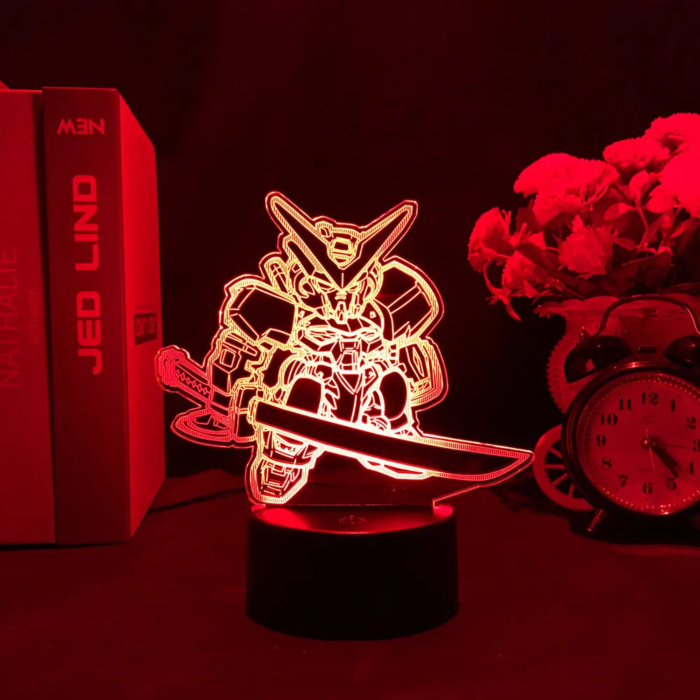 Mobile Suit Gundam Anime 3D LED Night Light