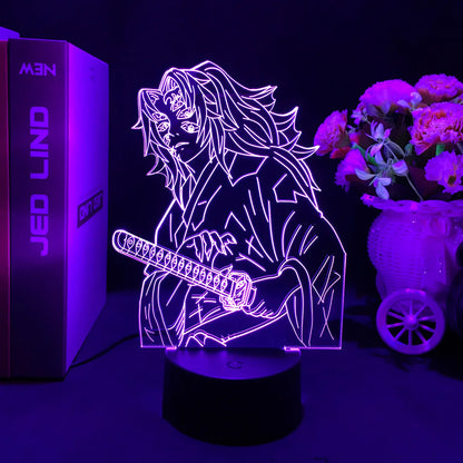 Demon Slayer Anime 3D LED Night Light