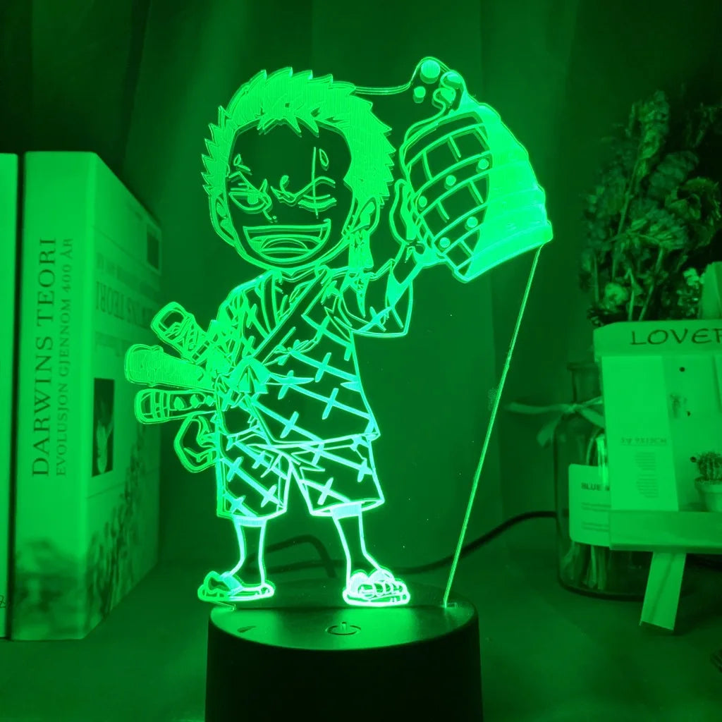 One Piece Anime 3D LED Night Light