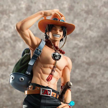 One Piece Anime Fire Fist Ace DX 10th Anniversary Anime Figure