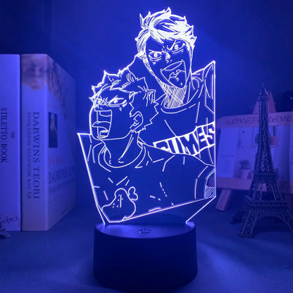 Haikyuu!! Anime 3D LED Night Light