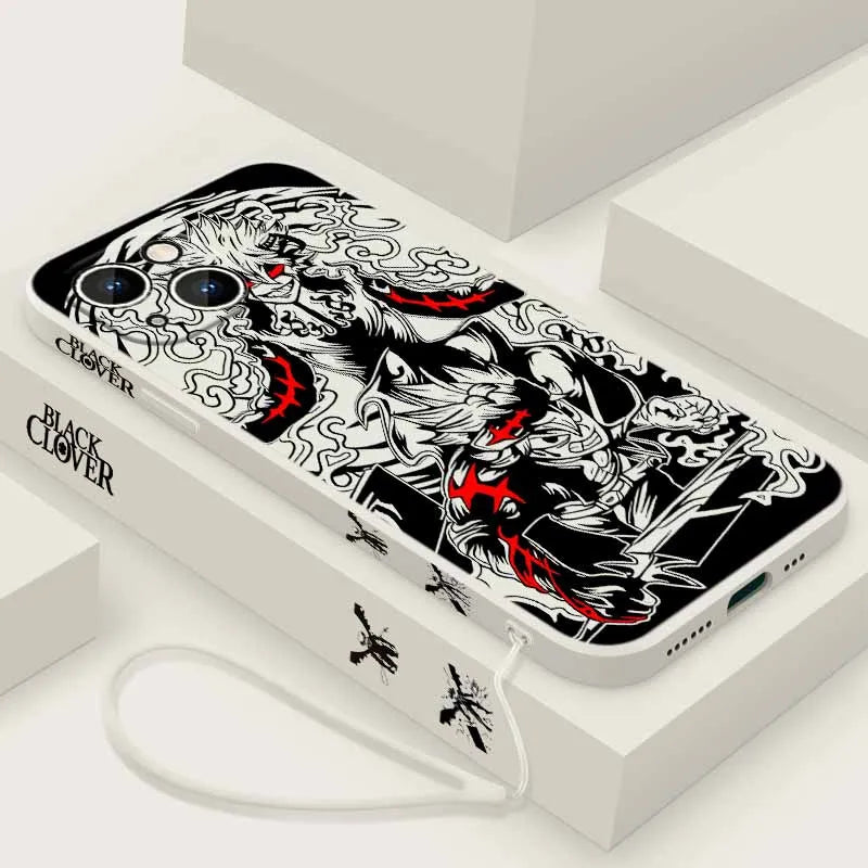 Black Clover Anime Phone Case