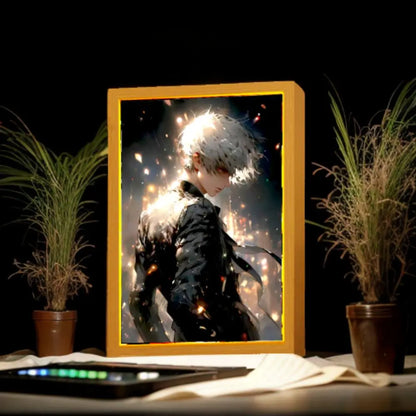 Tokyo Ghoul Anime Light Painting Photo Frame Night Light