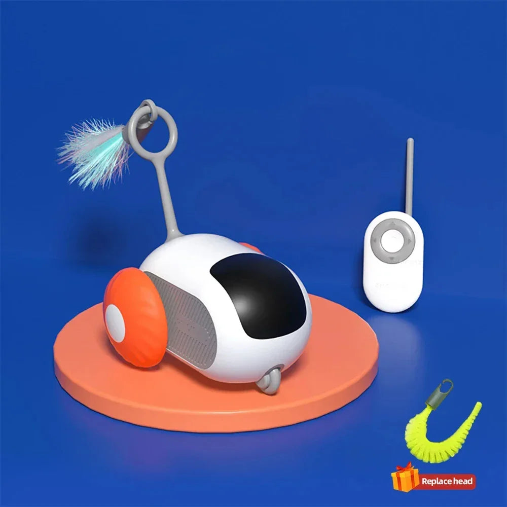 Smart Cat Toy Car – Remote Control & Automatic