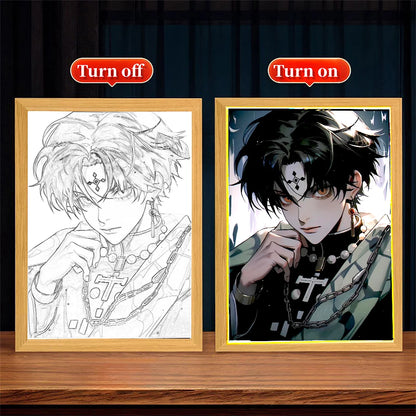 Hunter × Hunter Anime LED Light Painting Frame