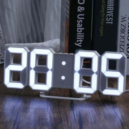 3D LED Wall & Desk Digital Clock